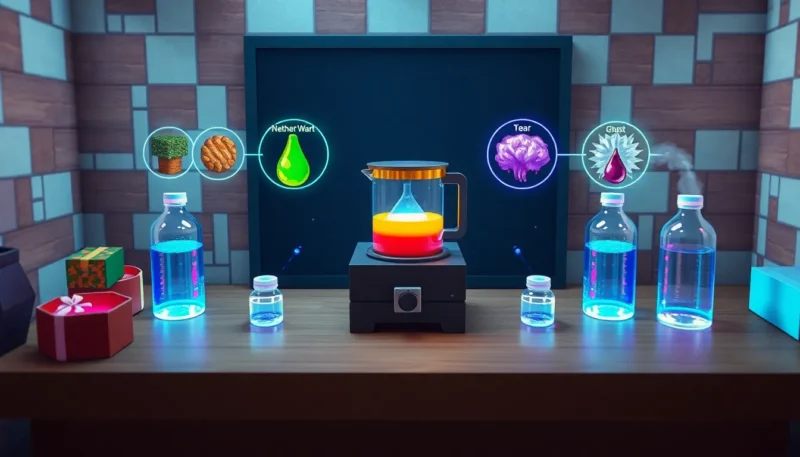 how to make a regeneration potion in minecraft