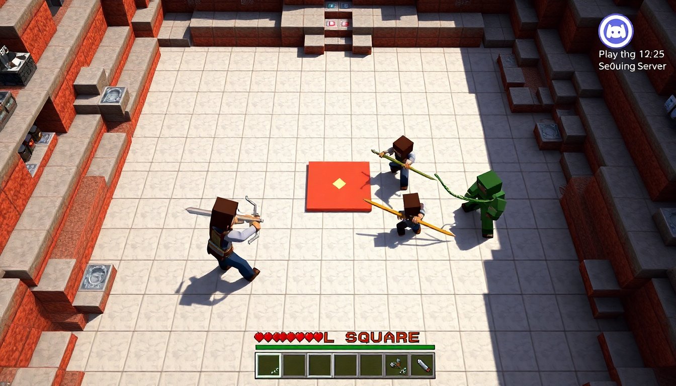 minecraft playbattlesquare