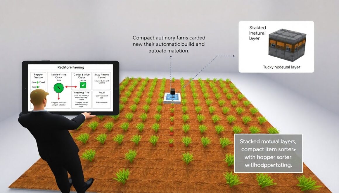 automatic farm minecraft playbattlesquare