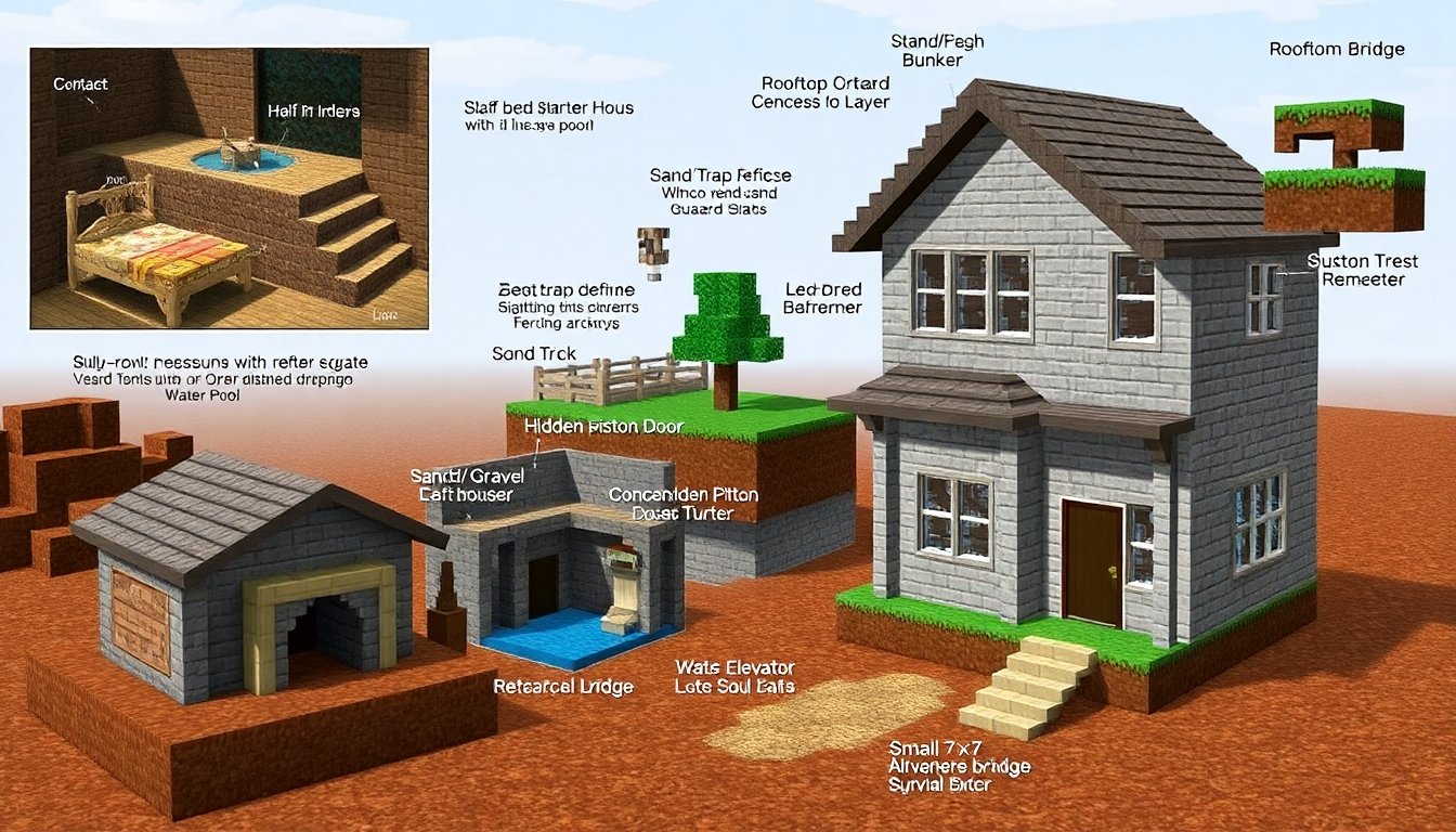 minecraft house ideas playbattlesquare